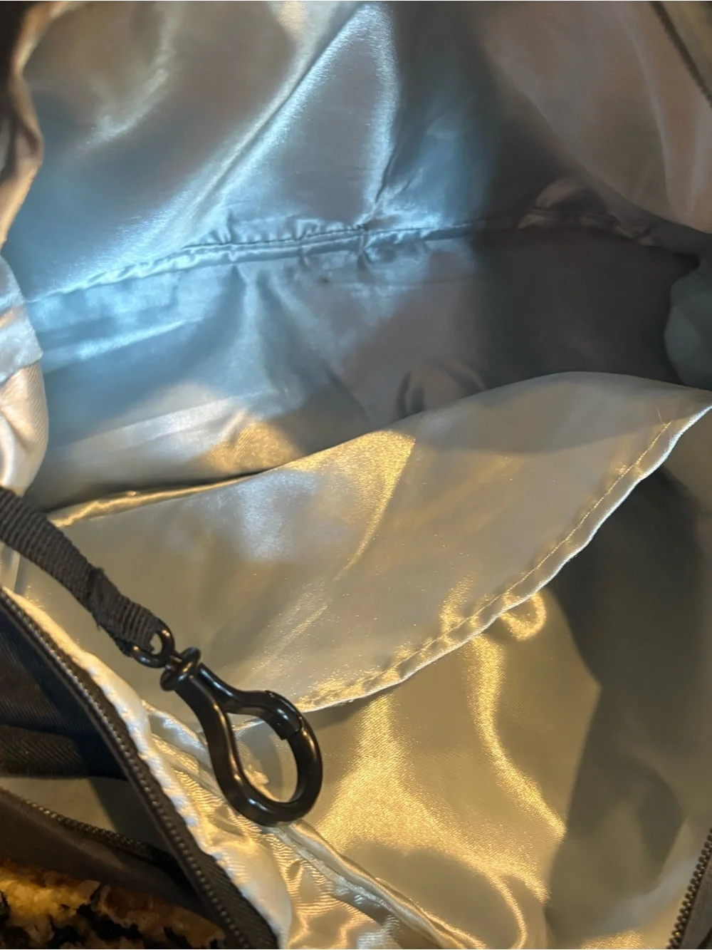 Black Doona Essentials Diaper Stroller Bag Lookalike